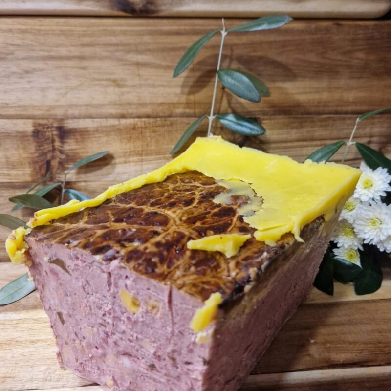Pâté foie gras et girolles