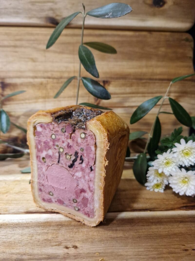 Paté en croute poivre vert