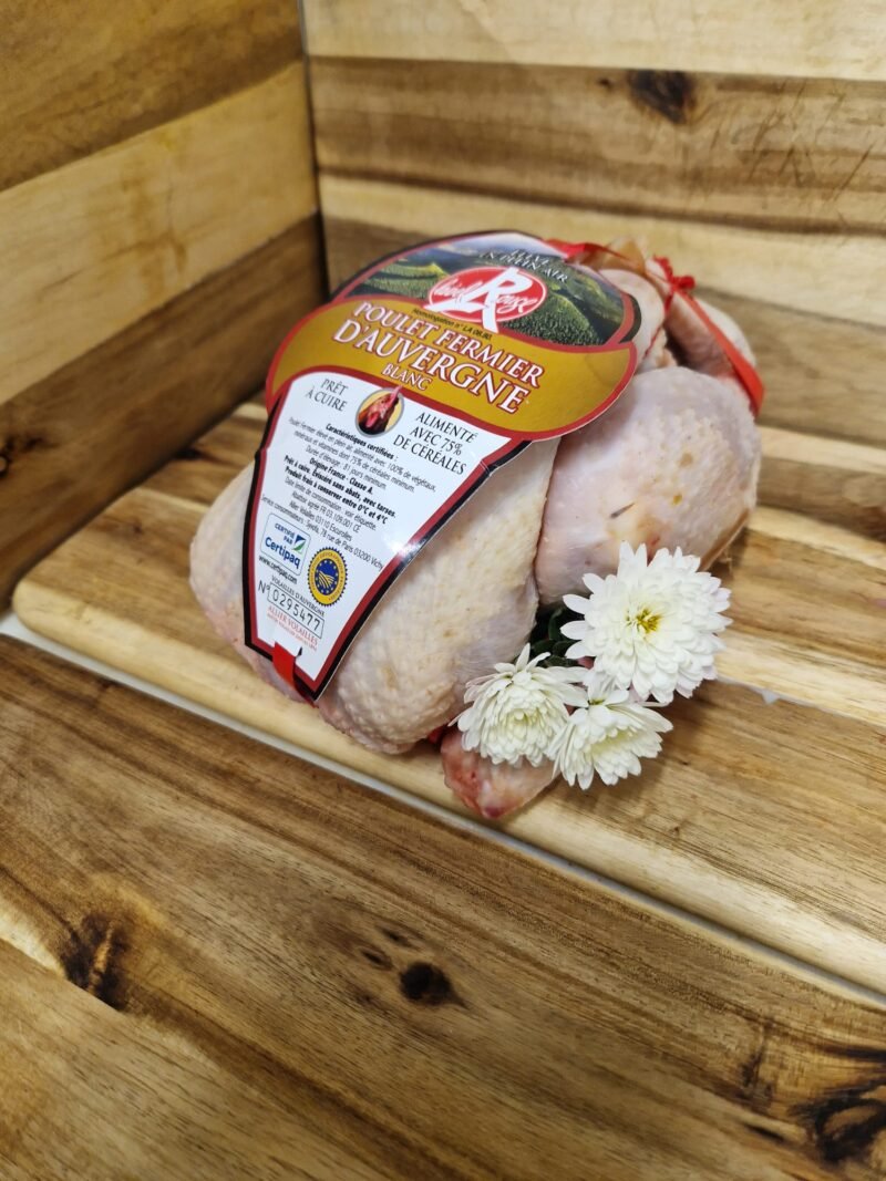 Poulet fermier d'Auvergne