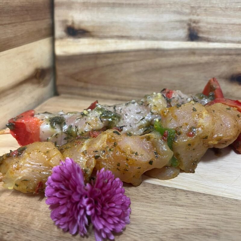 Brochettes de Poulet Mariné